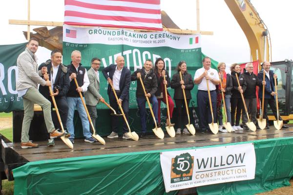 Italian Firm Vetagro Expands U.S. Operations with Groundbreaking in Easton, Maryland