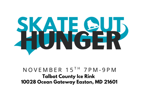 Talbot County to Hold “Skate Out Hunger” Charity Skate on November 15 at the Ice Rink